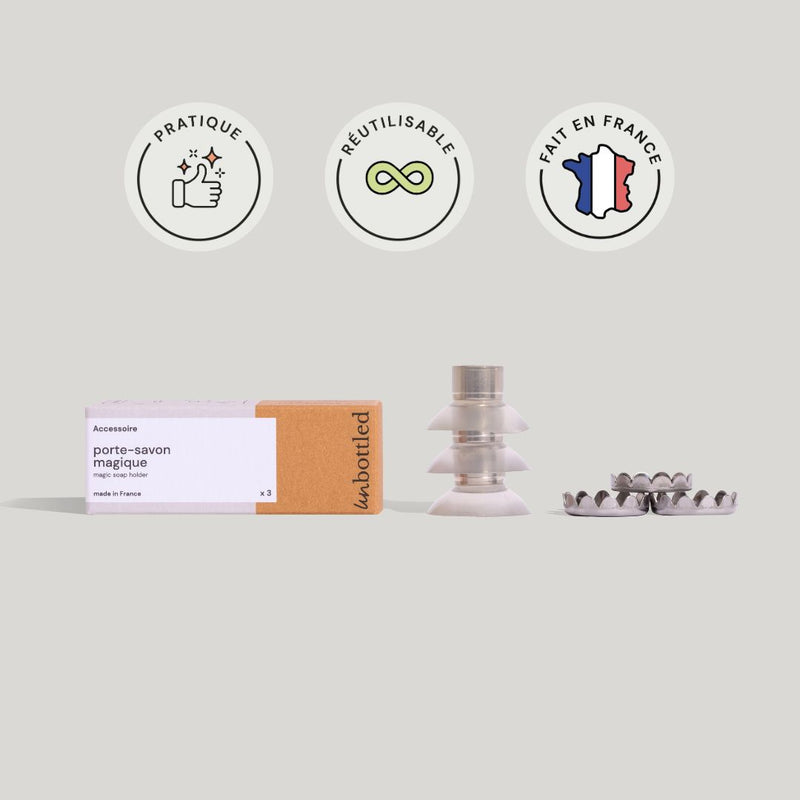 Porte-Savon Magique (x3)
