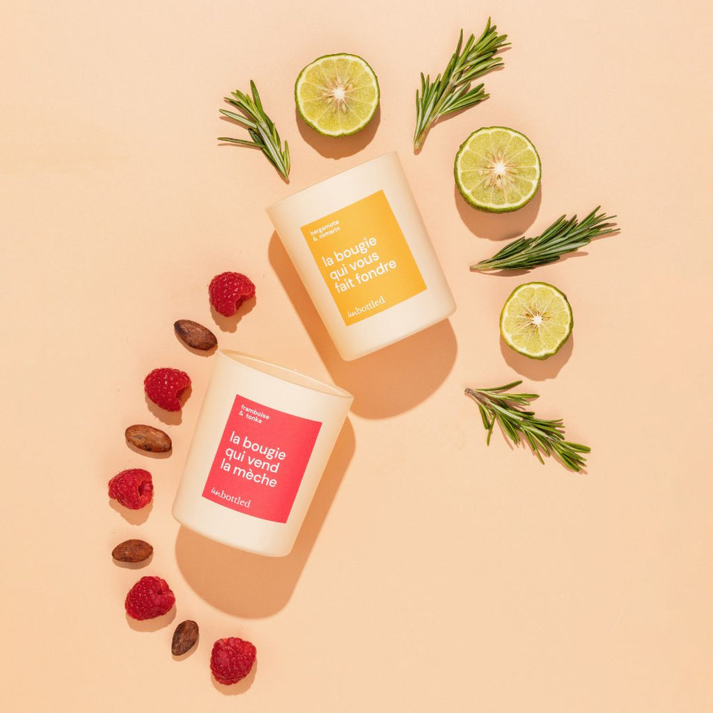 Duo de Bougies Végétales Parfumées