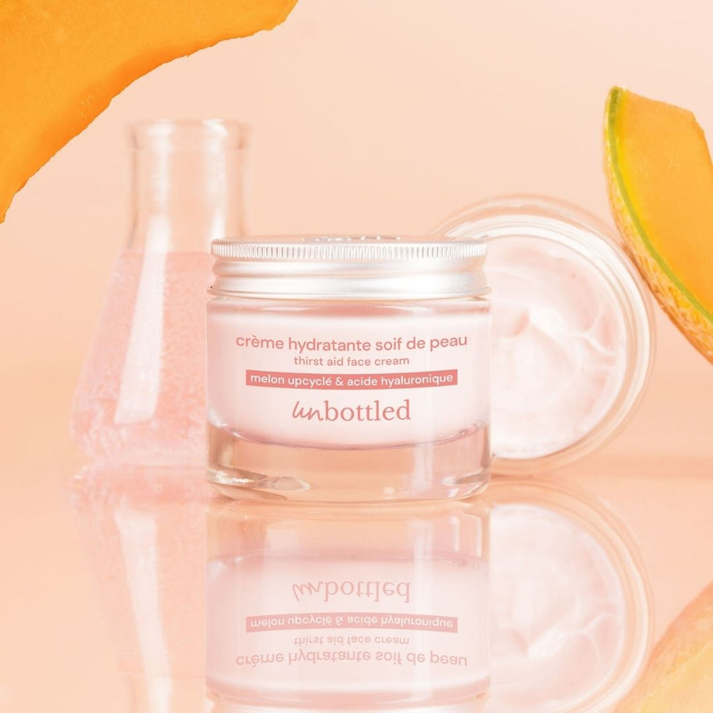 Crème visage hydratante rechargeable Soif de Peau Unbottled