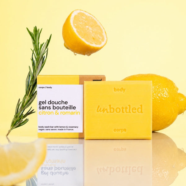 Gel Douche Citron - Romarin, Unbottled