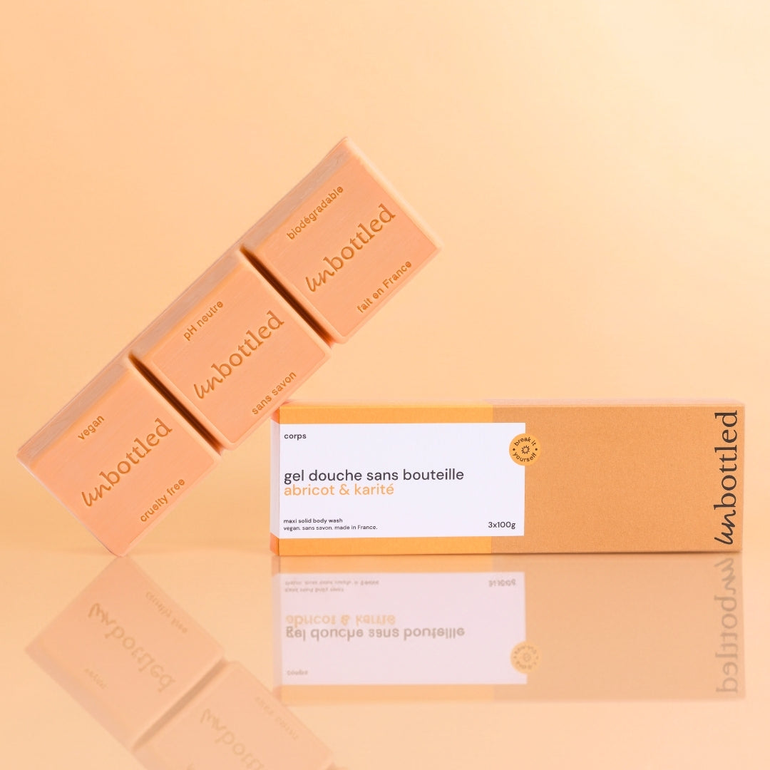 Maxi Gel Douche • Abricot & Karité