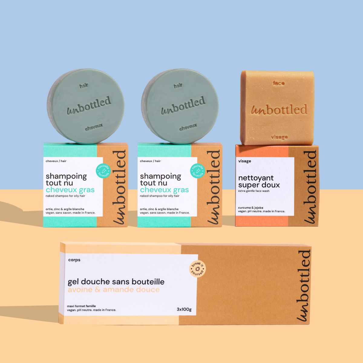 Pack Famille - Cheveux Gras & Pellicules