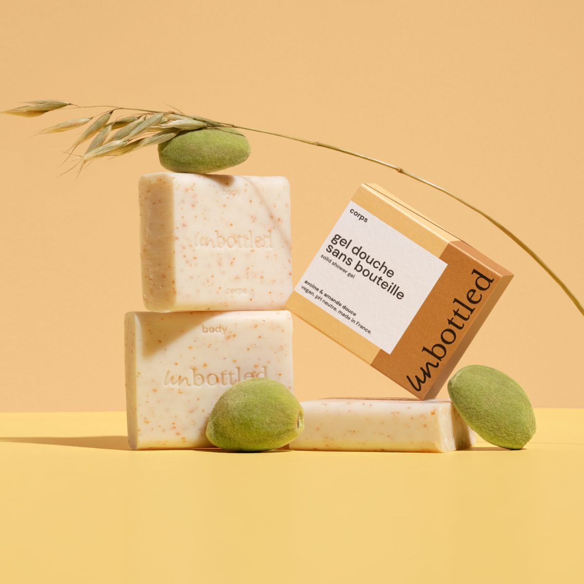 Gel Douche Avoine et son Éco-Trousse