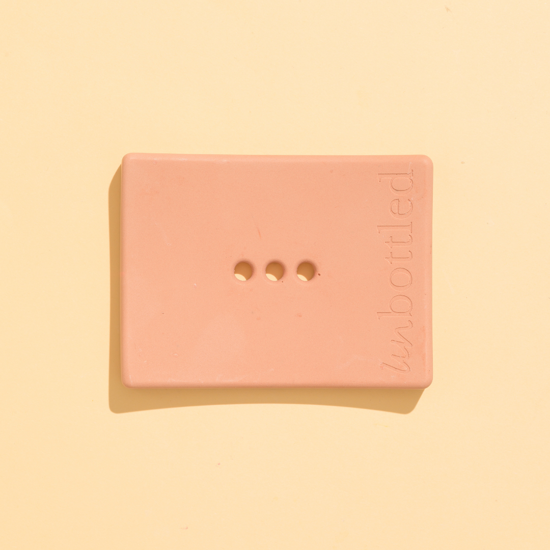 Porte-Savon en Gypse Naturel • Terracotta